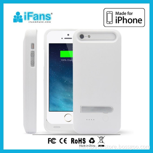 Hot products for iphone 5 battery cover case 2400mah MFi approved